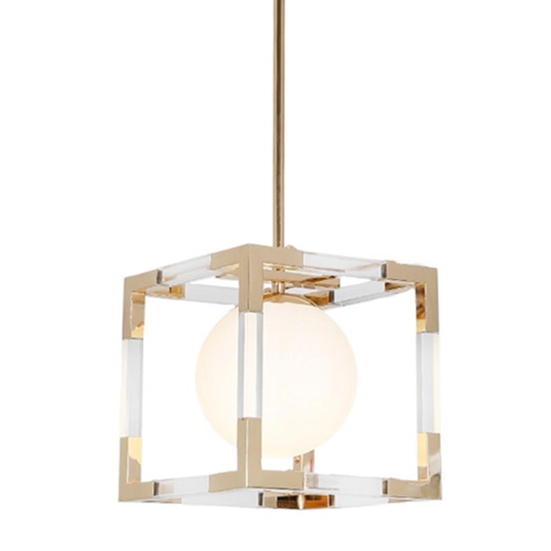 Подвесной светильник Dunvel Hanging lamp Белый Золотой в Нижнем Новгороде | Loft Concept 