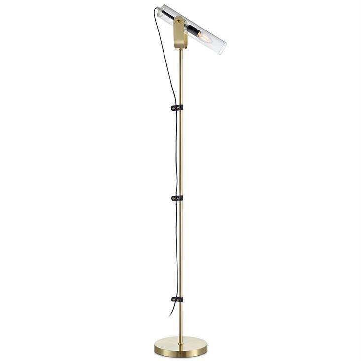 Торшер ReTube Floor Lamp Латунь в Нижнем Новгороде | Loft Concept 