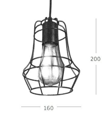 Cветильник Loft Nest Cage №1 в Нижнем Новгороде