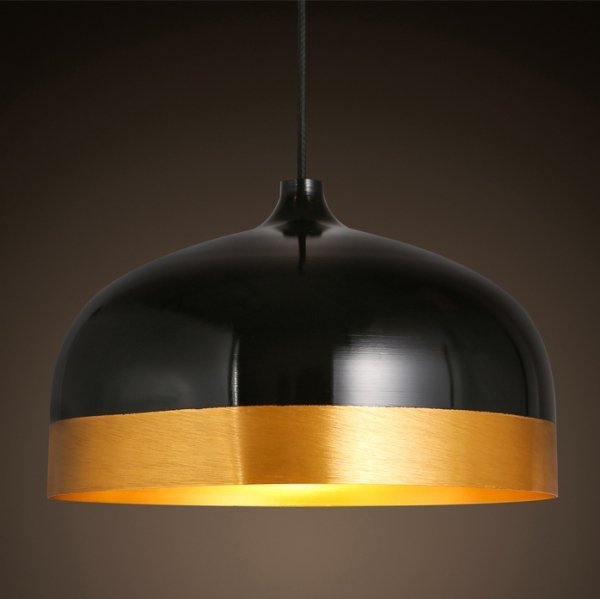 Подвесной светильник Cone Lux Pendant Black Черный Глянцевое золото в Нижнем Новгороде | Loft Concept 