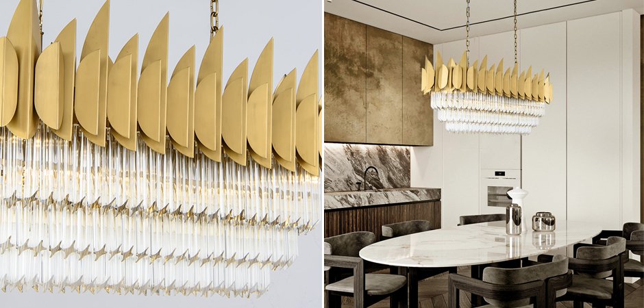 Подвесной светильник KEBO KING CHANDELIER Rectangle Подвесной светильник KEBO KING CHANDELIER Rectangle - Loft-Concept в Нижнем Новгороде