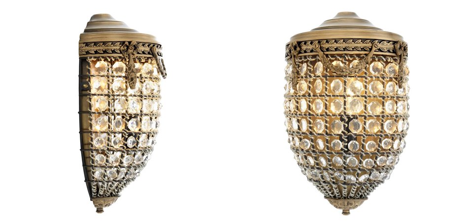 Бра Eichholtz Wall Lamp Emperor Brass - Loft-Concept в Нижнем Новгороде