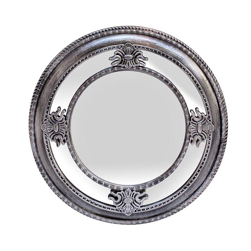 Зеркало Silver Round Mirror Серебряный в Нижнем Новгороде | Loft Concept 