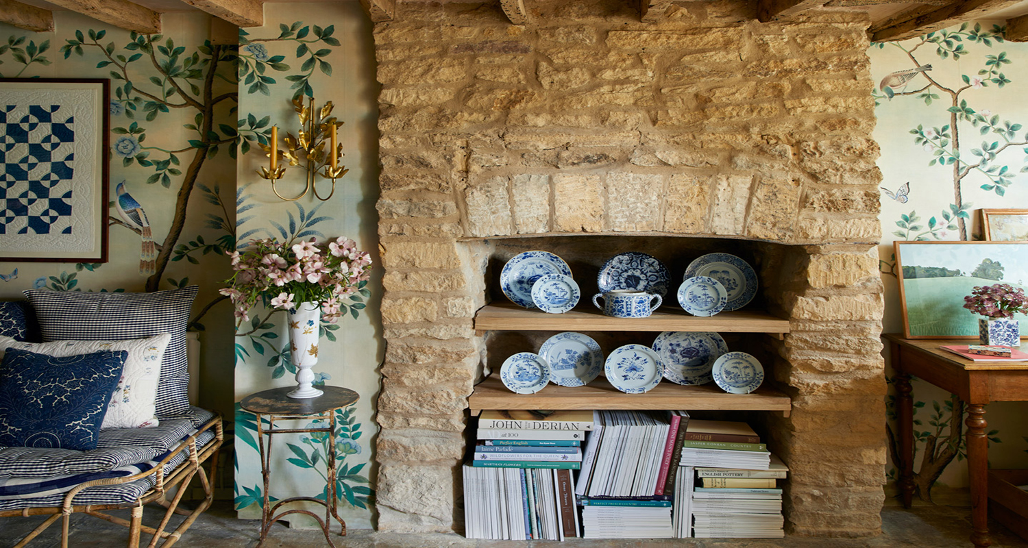 Обои ручная роспись Nordic Garden Summer Haze Edo - фото №1