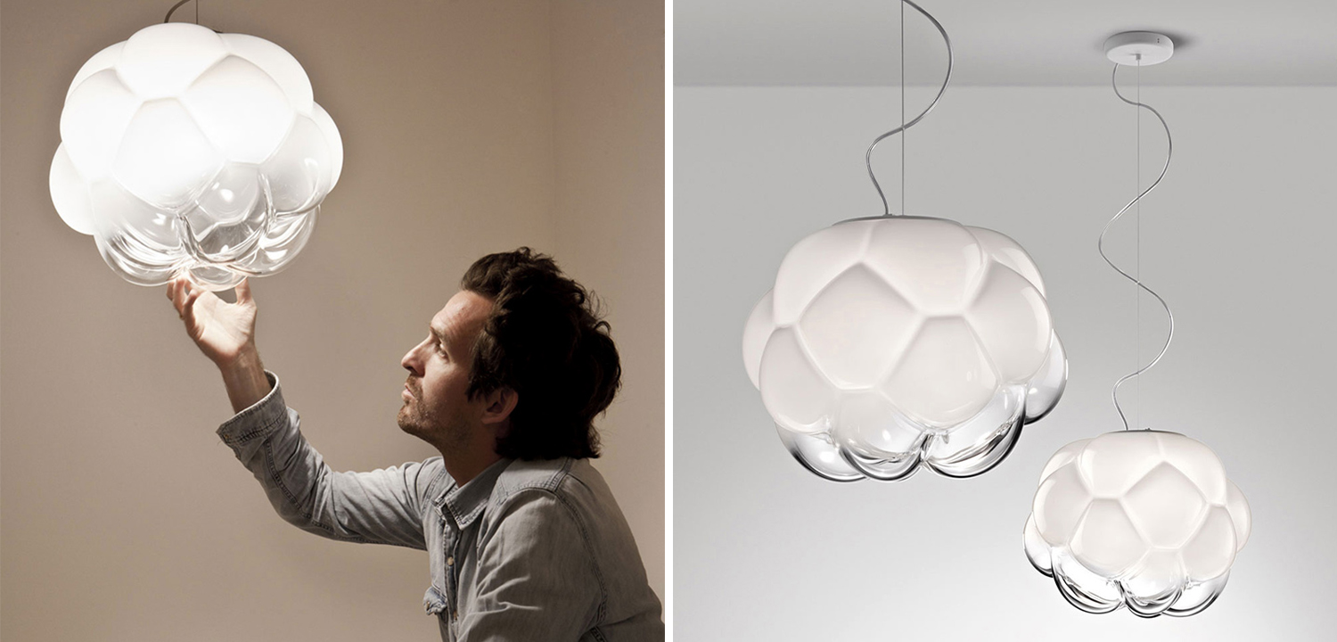 Подвесной светильник Fabbian Cloudy Hanging Lamp - фото
