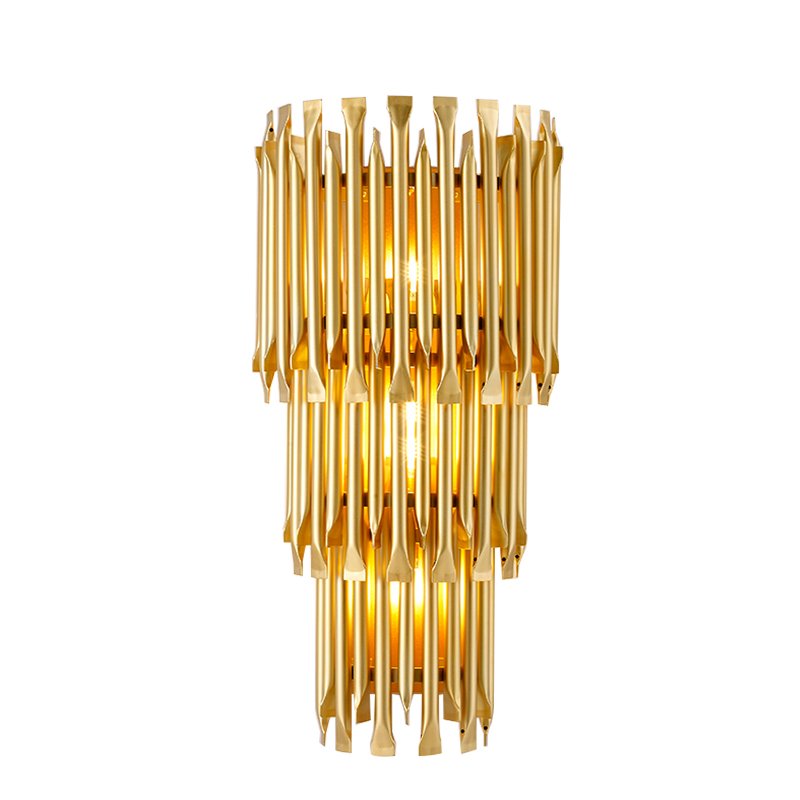 Бра MATHENY III WALL LAMP by DELIGHTFULL Gold Глянцевое золото матовое золото в Нижнем Новгороде | Loft Concept 