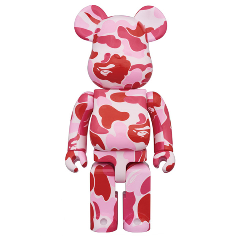 Статуэтка Bearbrick Camouflage Pink Розовый Красный в Нижнем Новгороде | Loft Concept 