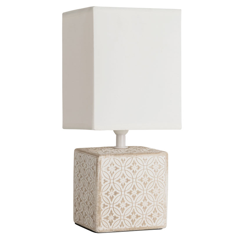 Настольная лампа Дизайнерская Lazio Ivory Table Lamp ivory ( слоновая кость ) в Нижнем Новгороде | Loft Concept 