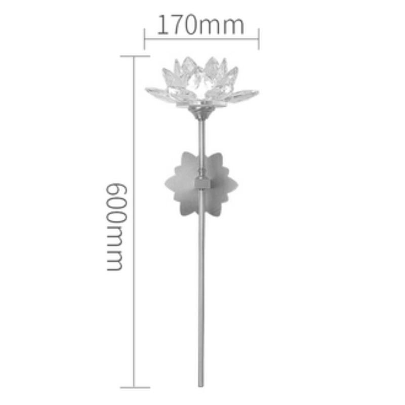 Бра Хрустальный Цветок Лотоса Lotus flower Wall Clear Glass D в Нижнем Новгороде