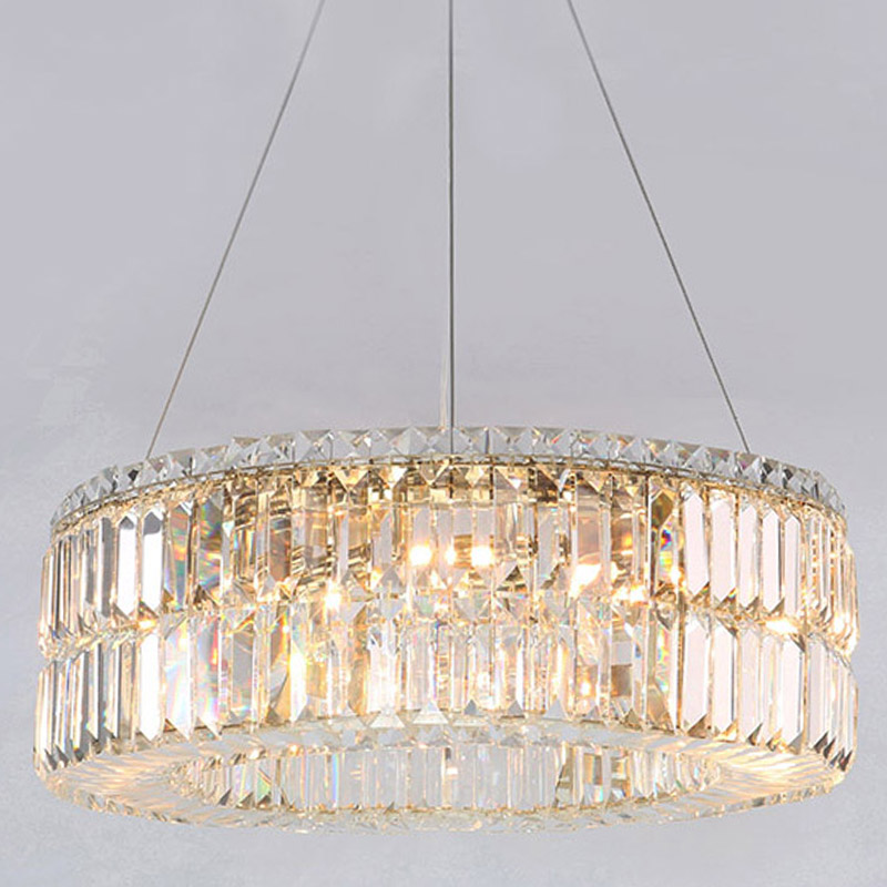 Люстра Darleen Crystal Gold Chandelier 12 Золотой Прозрачный (Transparent) в Нижнем Новгороде | Loft Concept 