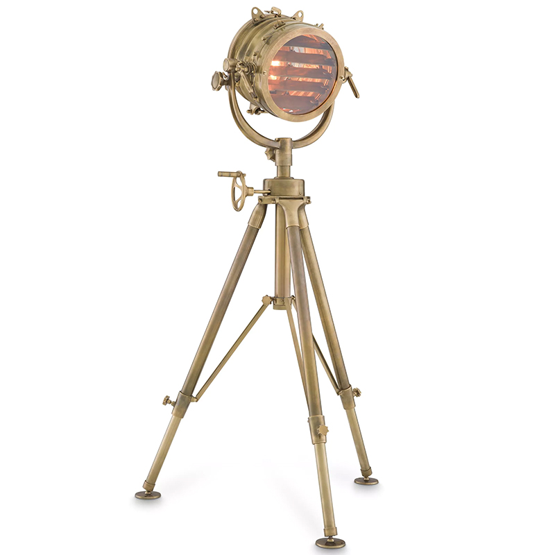 Торшер Eichholtz Floor Lamp Royal Master Sealight Brass Латунь в Нижнем Новгороде | Loft Concept 