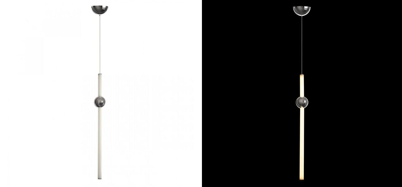 Светодиодный Подвесной светильник Lee Broom ORION GLOBE A 80 Хром - фото №1