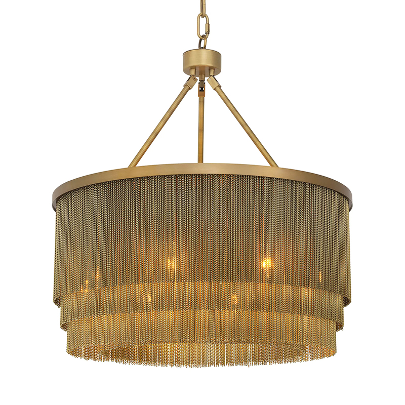 Люстра Eichholtz Chandelier Tissot S Brass Латунь в Нижнем Новгороде | Loft Concept 