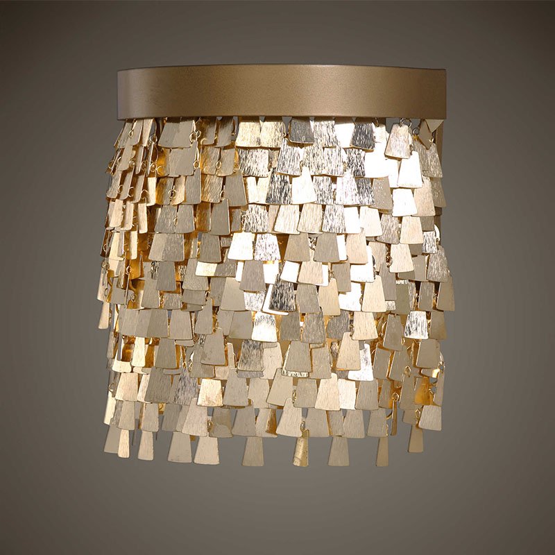 Бра Uttermost Lamps Tillie Wall Lamp Золотой в Нижнем Новгороде | Loft Concept 