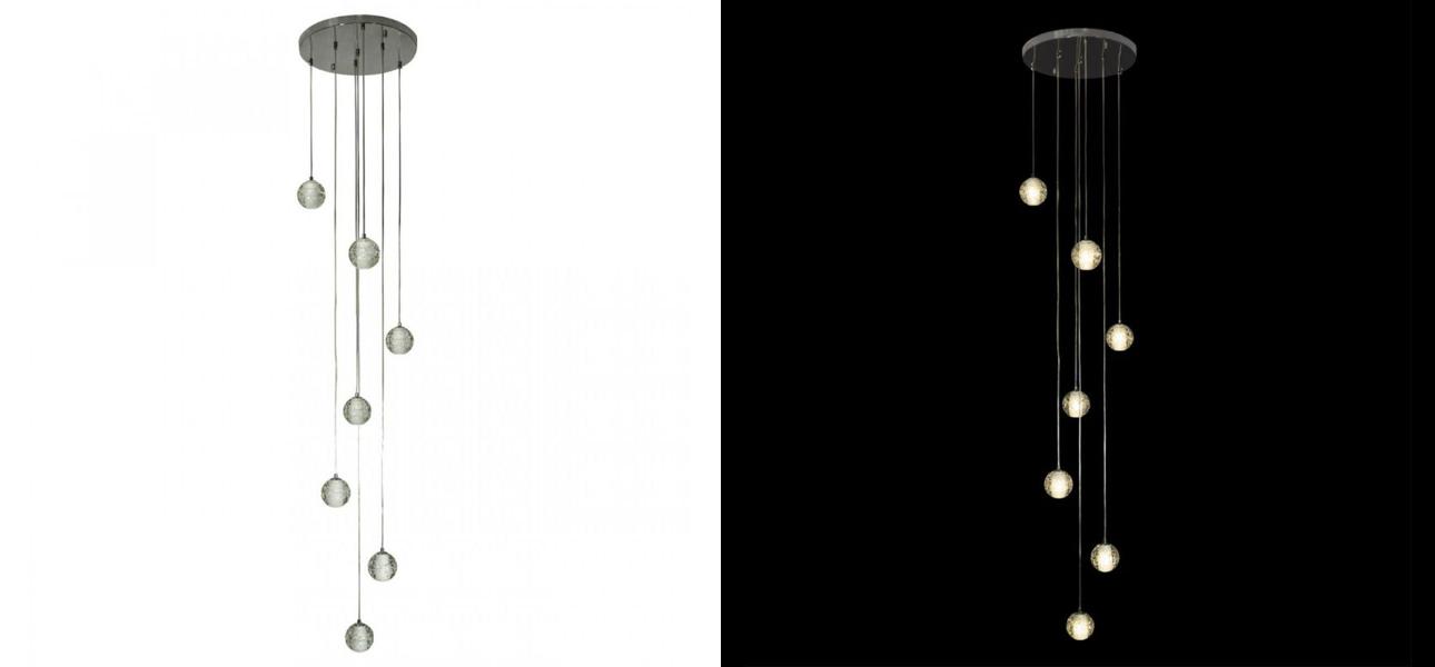 Каскадная Светодиодная Люстра Bocci 7 шаров Led Crystal Glass - фото №1