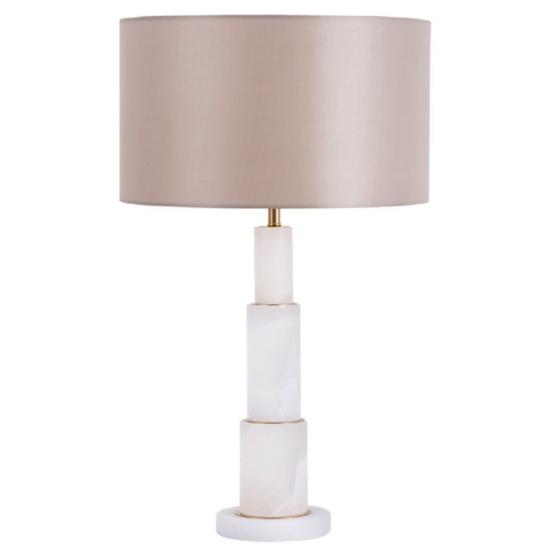 Настольная Лампа Мрамор Zikkurat Table Lamp ivory ( слоновая кость ) Taupe в Нижнем Новгороде | Loft Concept 