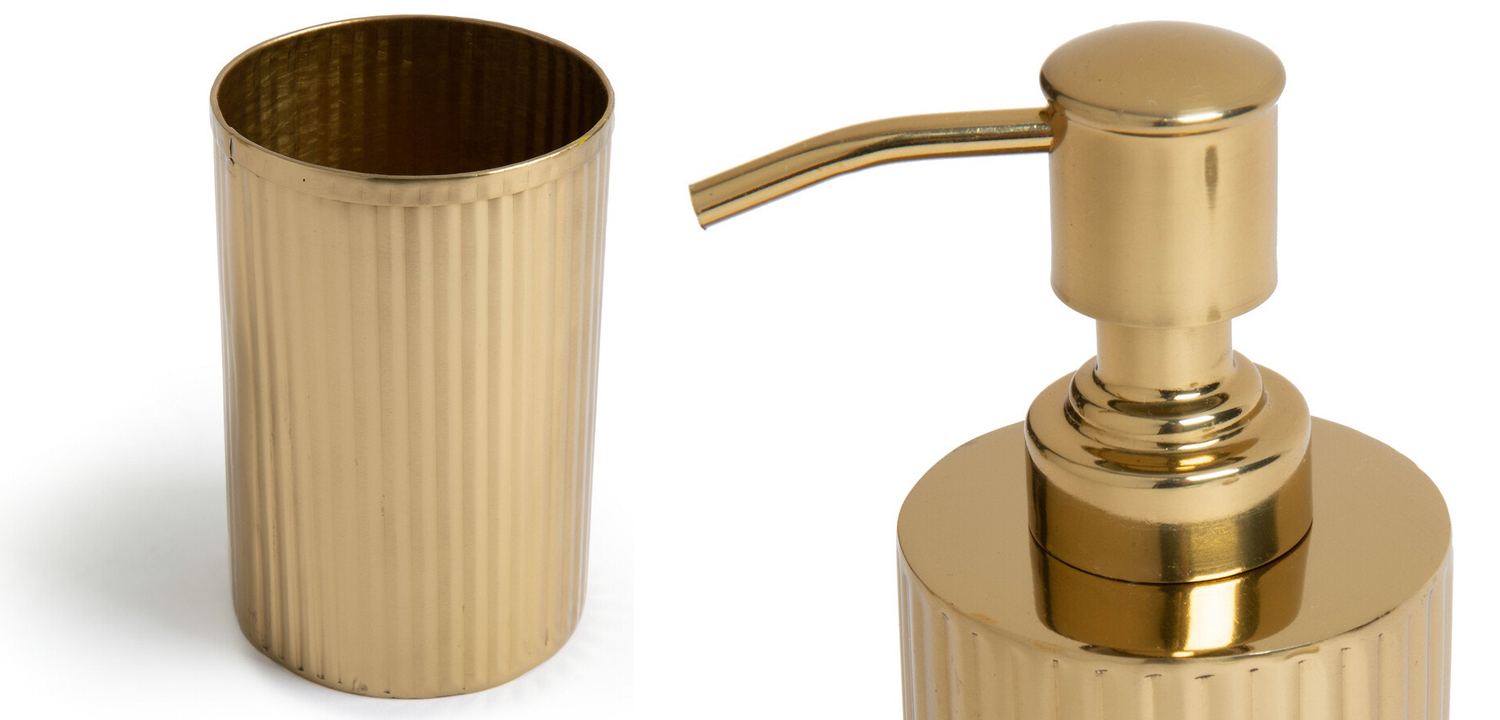 Набор аксессуаров для ванной 3 предмета - фото