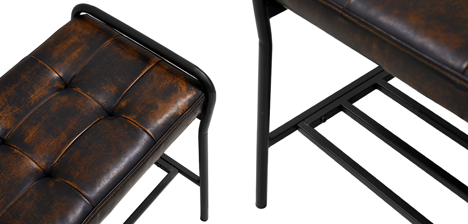 Банкетка с полкой Tomlin Bench - фото