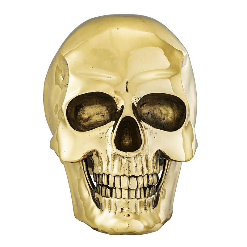 Аксессуар на стену Philipp Plein Gold Skull Wall element Золотой в Нижнем Новгороде | Loft Concept 