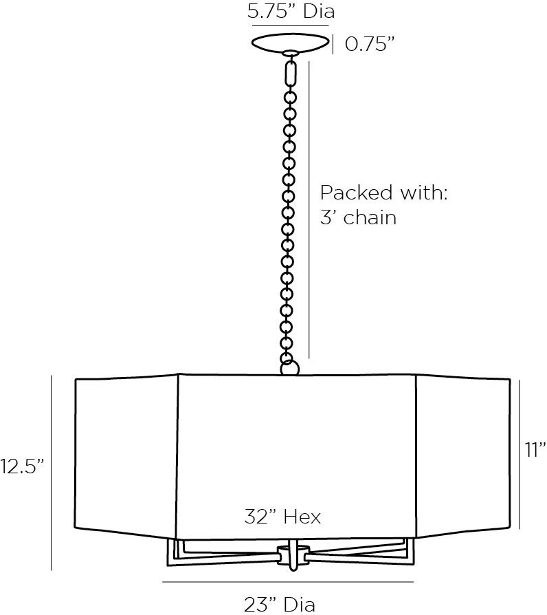 Люстра Arteriors OXFORD CHANDELIER в Нижнем Новгороде