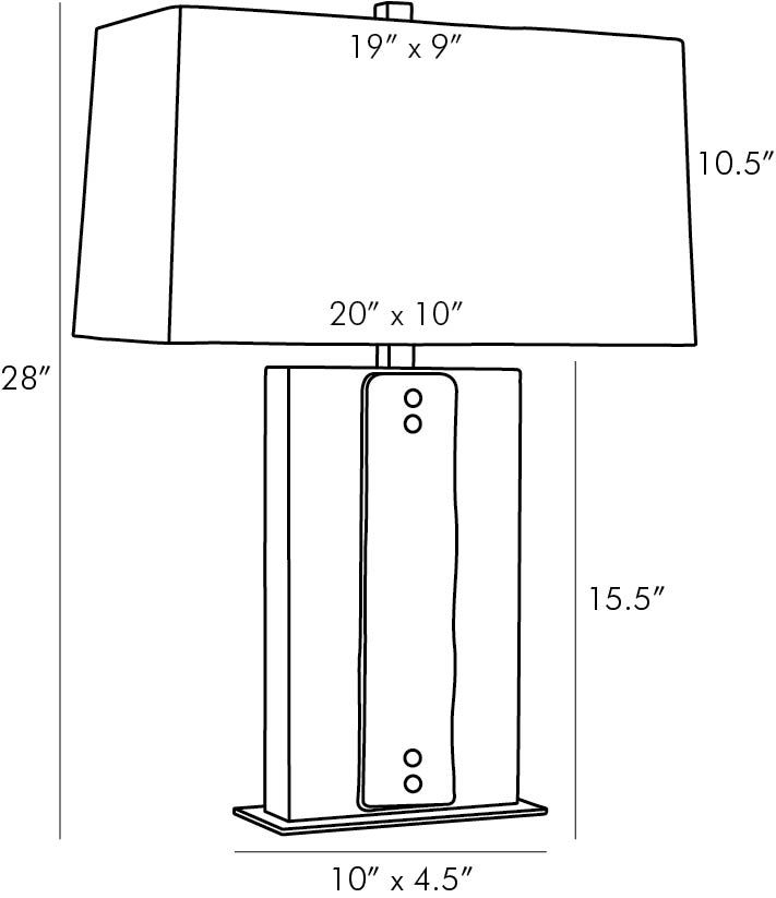 Дизайнерская настольная лампа URIAH LAMP в Нижнем Новгороде