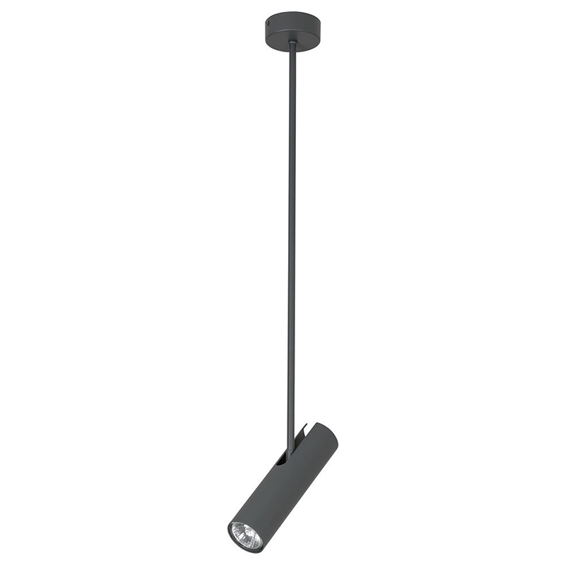 Подвесной светильник Tibo Trumpet Tube Graphite Lamp 77 Графит в Нижнем Новгороде | Loft Concept 