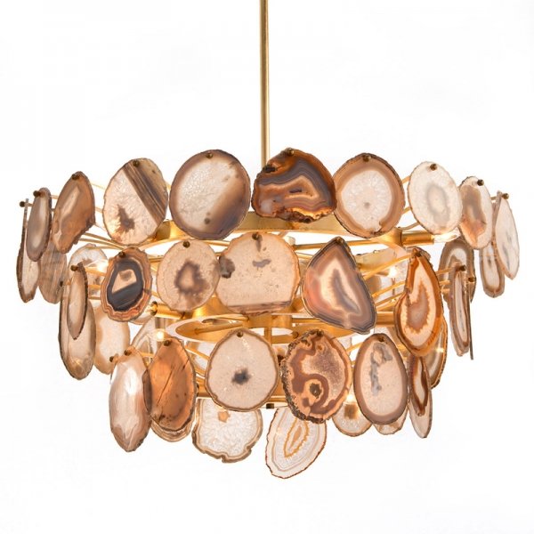 Люстра Agate Burst Chandelier 3 Round  в Нижнем Новгороде | Loft Concept 