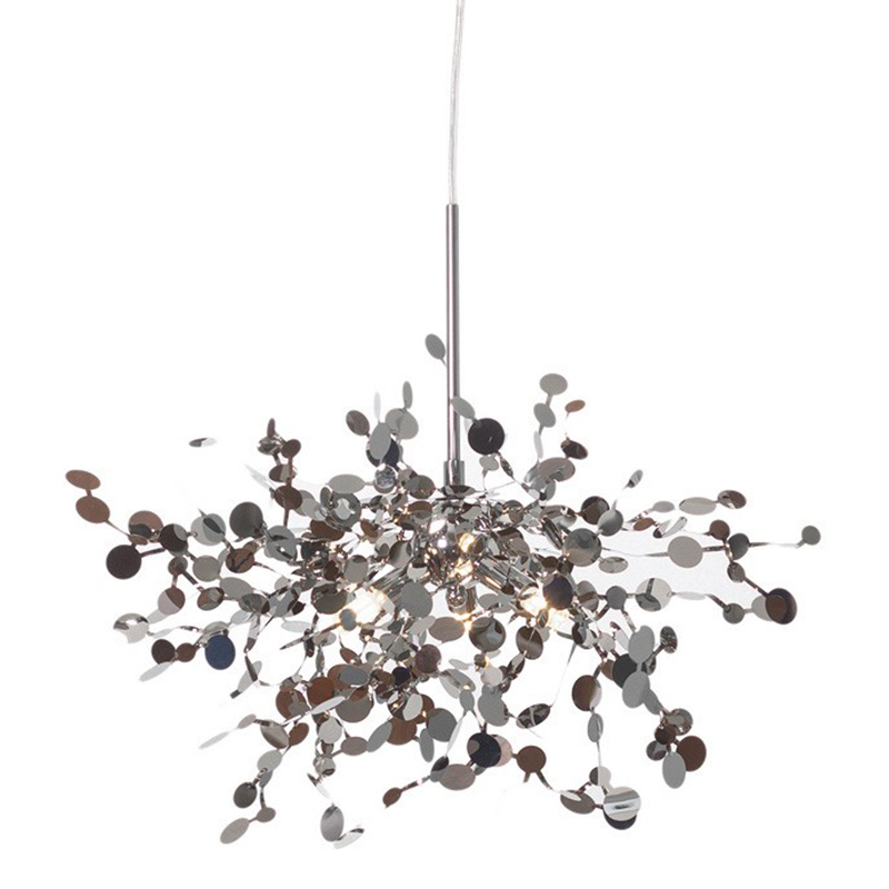 Люстра Terzani Argent Suspension Silver Pendant lamp 40 Хром в Нижнем Новгороде | Loft Concept 