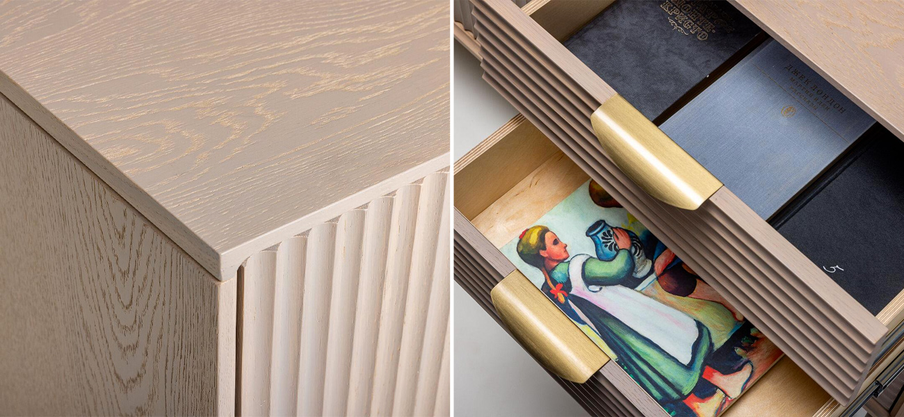 Комод Antique Order Бежевый Шпон Дуба - фото №1