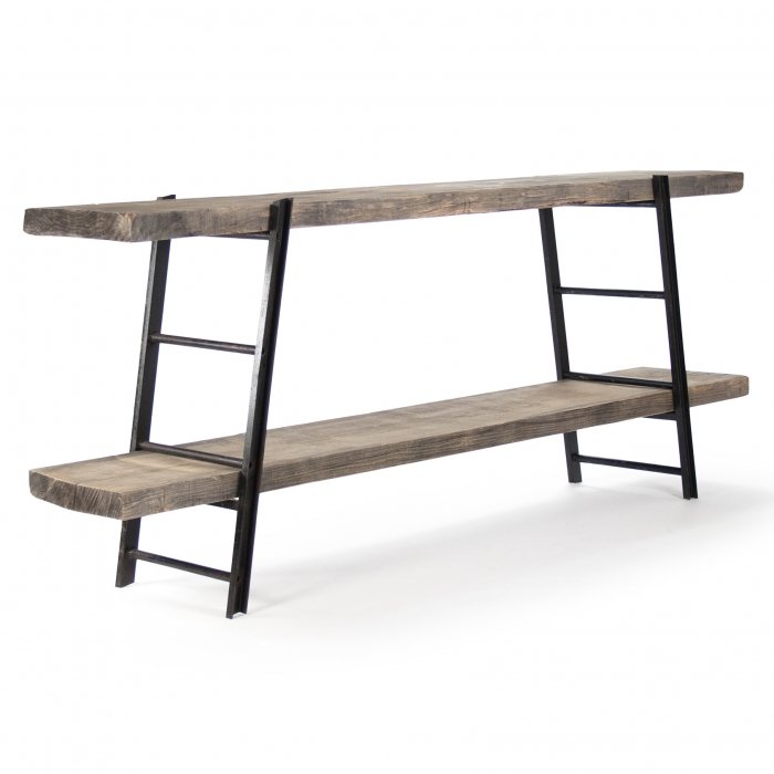 Стеллаж Industrial Iron Rustic Console  в Нижнем Новгороде | Loft Concept 