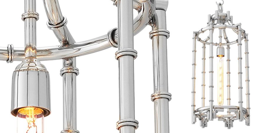 Люстра Eichholtz Lantern Vasco Steel - Loft-Concept в Нижнем Новгороде