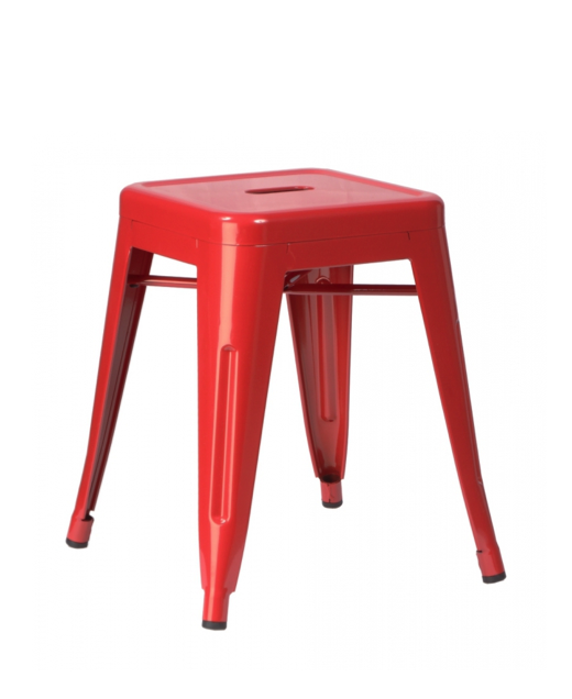 Кухонный стул Tolix Kitchen Stool 45 Черный Салатовый Нержавеющая сталь Голубой Желтый Зеленый Красный Оранжевый Белый в Нижнем Новгороде | Loft Concept 