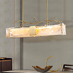 Люстра прямоугольная из фактурного стекла Chandelier Beam варинант исполнения - 6 | Loft Concept в Нижнем Новгороде