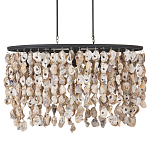 Люстра овальная с подвесками из устричных раковин Sea Ravens варинант исполнения - 3 | Loft Concept в Нижнем Новгороде