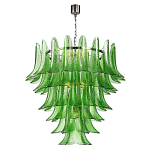 Люстра из семи ярусов зеленого стекла Independence варинант исполнения - 1 | Loft Concept в Нижнем Новгороде