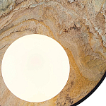 Бра круглое с каменным диском в металлической раме Sandstone Painting варинант исполнения - 3 | Loft Concept в Нижнем Новгороде