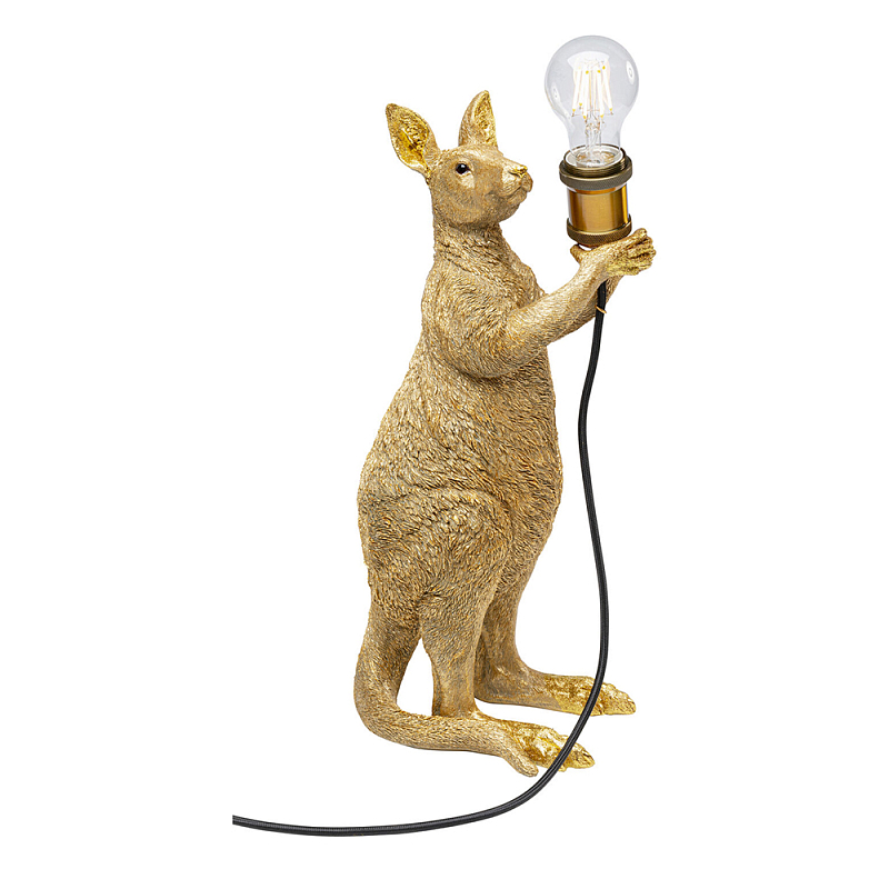Настольная лампа Кенгуру цвет золото  Золотой в Нижнем Новгороде | Loft Concept 