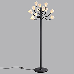 Торшер с плафонами из белых фарфоровых цветов на изогнутых ветвях Floralis варинант исполнения - 4 | Loft Concept в Нижнем Новгороде