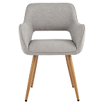 Стул в рогожке серого цвета NEASAN STOOL варинант исполнения - 2 | Loft Concept в Нижнем Новгороде