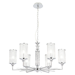 Люстра с 6-ю цилиндрическими стеклянными плафонами Jeanette варинант исполнения - 6 | Loft Concept в Нижнем Новгороде