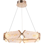 Люстра кольцевая с текстурным природным рисунком IceFlame варинант исполнения - 6 | Loft Concept в Нижнем Новгороде