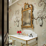 Обои ручная роспись Silk Tree Special Colourway on grey painted Xuan paper варинант исполнения - 2 | Loft Concept в Нижнем Новгороде