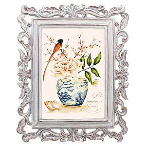 Постер Sakura Branch and Bird Poster