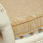 Комплект обеденный из ротанга Eloise grand white варинант исполнения - 12 | Loft Concept в Нижнем Новгороде