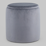 Пуф Alice Poof Grey Серый велюр варинант исполнения - 5 | Loft Concept в Нижнем Новгороде