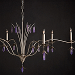 Люстра рожковая с подвесками Feminine Charm варинант исполнения - 3 | Loft Concept в Нижнем Новгороде