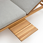 Садовый диван-трансофрмер Kate серый варинант исполнения - 3 | Loft Concept в Нижнем Новгороде