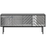 Длинная тумба с зеркальным декором Serena варинант исполнения - 12 | Loft Concept в Нижнем Новгороде