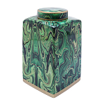 Ваза с малахитовым узором MALACHITE варинант исполнения - 2 | Loft Concept в Нижнем Новгороде