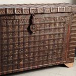 Большой Этнический сундук с металлическим декором  варинант исполнения - 2 | Loft Concept в Нижнем Новгороде